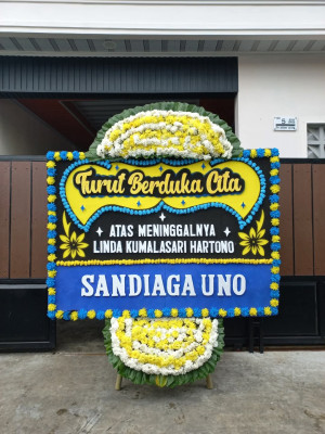 Papan Bunga Duka di Naram